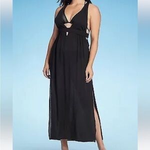 Women's Plunge Cover Up
Maxi Dress - Shade & Shore Black